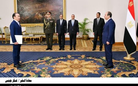 السيسي يستقبل 23 سفيرًا جديدًا ويؤكد حرص مصر على تعزيز العلاقات الدولية