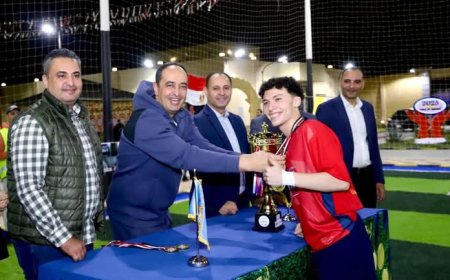 مدير صندوق مكافحة الإدمان يشارك المتعافين فعاليات رياضية وحفل إفطار جماعي بمركز العزيمة بالمنيا