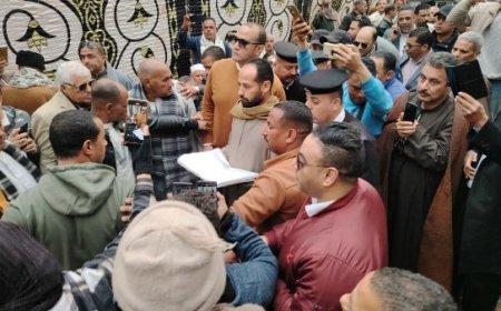 قيادات أمن الغربية تعقد جلسة صلح بين عائلتين في طنطا على مائدة إفطار رمضانية