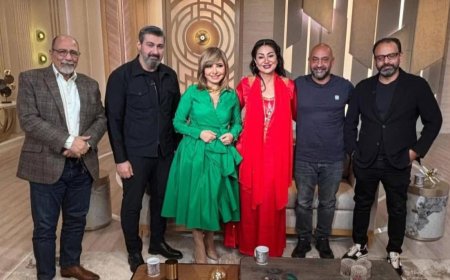 أبطال مسلسل «جودر 2» في ضيافة الإعلامية لميس الحديدي