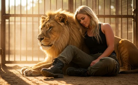 أنوسة كوتة تقدم أول سيرك للنمور البيضاء في طنطا بعد وفاة زوجها الملحن محمد رحيم