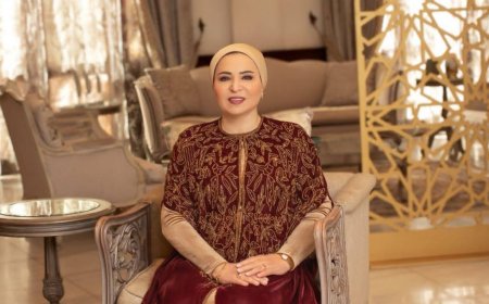 انتصار السيسي تهنئ الشعب المصري بعيد الفطر المبارك