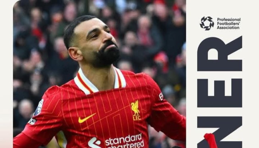 صلاح يفوز بجائزة أفضل لاعب في الدوري الانجليزي خلال شهر فبراير من رابطة المحترفين 