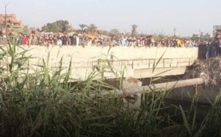 مصرع 3 سيدات في حادث انقلاب سيارة بسواحل بحر البقر ونجاة الزوج