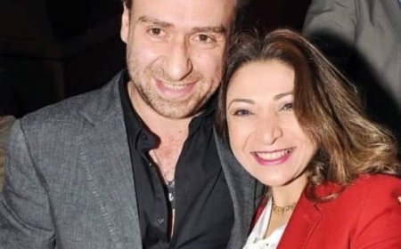 نضال الشافعي يشكر المعزين في وفاة زوجته هند محمد علي