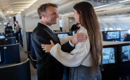 فرح الديباني تمثل الفن المصري عالميًا بمرافقتها للرئيس الفرنسي في زيارته لمصر