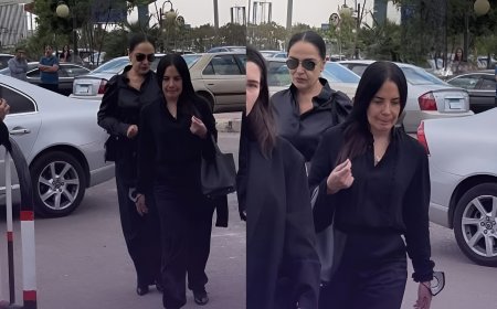 بعد غياب طويل.. شريهان تحضر جنازة والدة شيرين زوجة رامي صبري لمساندتها