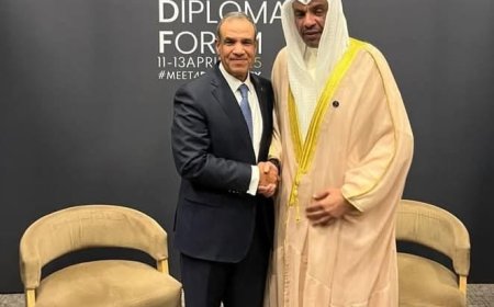 وزير الخارجية يجتمع مع وزير خارجية الكويت في أنطاليا