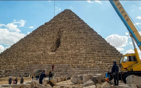 فوضى بسبب تجمهر أصحاب الخيول تعرقل التشغيل التجريبي لمنطقة الأهرامات السياحية