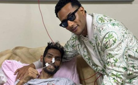 محمد رمضان ينعي وفاة اللاعب إبراهيم شيكا بعد صراع طويل مع السرطان"