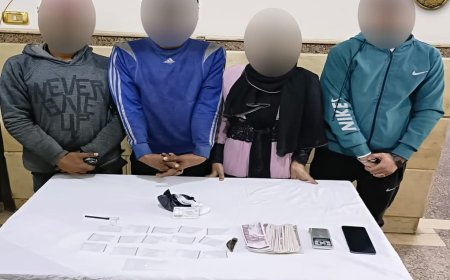 الداخلية تضبط 3 متهمين بتعاطي مخدر الشابو في حديقة عامة بالإسماعيلية وتكشف الموزّع الرئيسي