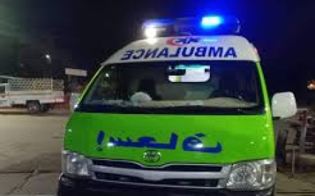 إصابة 10 أشخاص فى حادث انقلاب ميكروباص على طريق المحور اتجاه ميدان لبنان