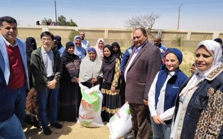 نائب رئيس «الإيفاد»: مشروع الاستثمارات الزراعية في المنيا من الأفضل على مستوى الدول التي زرتها