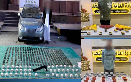 ضبط 3 عناصر إجرامية بحوزتهم مخدرات بأكثر من 10 ملايين جنيه في السويس والإسكندرية