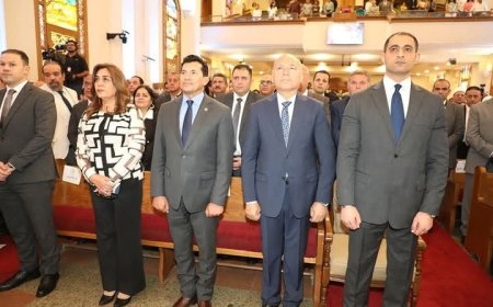 محافظ القاهرة يشهد احتفال عيد القيامة بالكنيسة الإنجيلية نيابة عن رئيس الوزراء