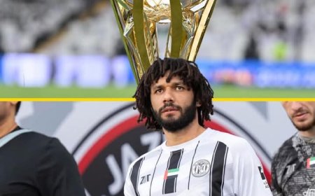 النني يتوج بأول ألقابه مع الجزيرة الإماراتي بفوزهم بكأس الرابطة