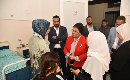 عبلة الألفي: تطوير حضّانات المبتسرين بالإسكندرية وتفعيل المشورة الأسرية للحد من القيصرية
