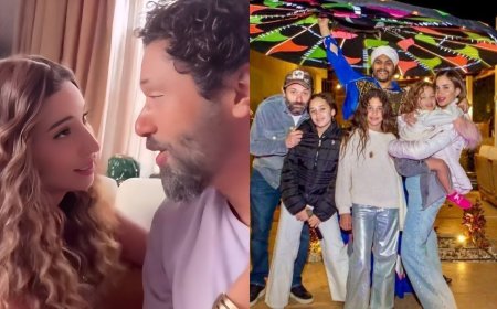 بصورة مع مراته وبناته.. أول تعليق من كريم محمود عبد العزيز على أنباء ارتباطه بدينا الشربيني