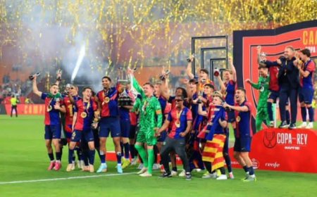 «بهدف قاتل».. كوندي يعلن برشلونة بطل كأس ملك إسبانيا