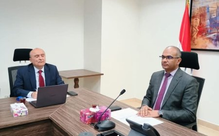نائب وزير الإسكان يترأس اجتماع اللجنة التوجيهية لمشروع «المساندة الفنية التحضيرية لإدارة الحمأة في مصر»