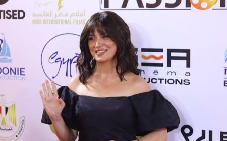 ريهام عبد الغفور تتألق بإطلالة ساحرة بحفل افتتاح مهرجان الإسكندية للأفلام القصيرة