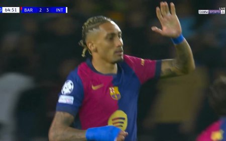 بعد تعادل مثير بين برشلونة والإنتر 3/3.. الحسم يتأجل للعودة في ملعب سان سيرو