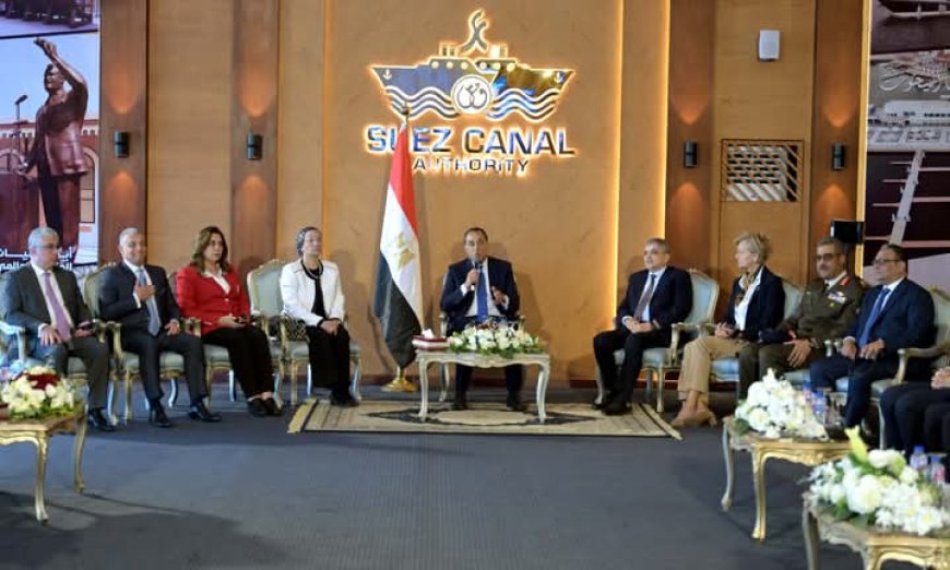 رئيس الوزراء يلتقي عددًا من السفراء الأجانب على هامش مشاركته في احتفالية هيئة قناة السويس «بيوم التفوق»
