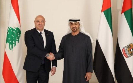 لبنان والإمارات يتفقان على تسهيل حركة السفر ودعم التعاون الاقتصادي والتمثيل الدبلوماسي