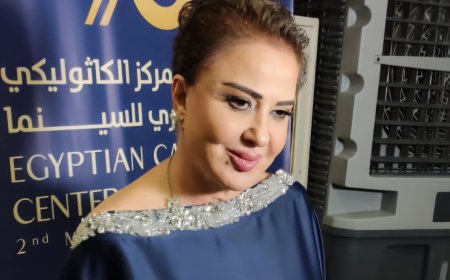 مادلين طبر تتوج بجائزة الريادة السينمائية من المركز الكاثوليكي: «أنا مصرية مصرية.. تحيا مصر»