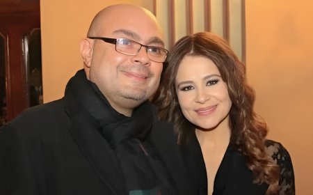 عزاء المنتج وليد مصطفى اليوم بمسجد الشرطة.. ونجوم الفن يواسون كارول سماحة