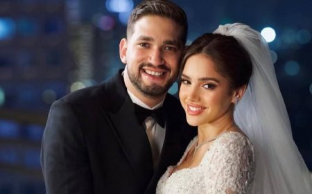 الصور الأولى من زفاف رنا رئيس في أجواء مبهجة بحضور نجوم الفن