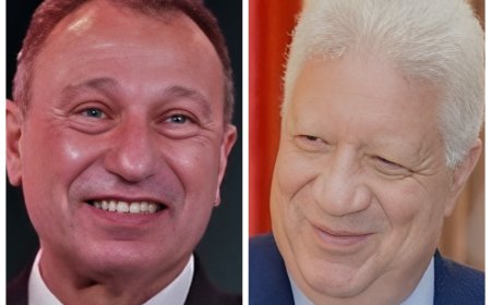 مرتضى منصور يصل المحكمة الاقتصادية لاستكمال التصالح مع محمود الخطيب