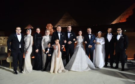 نجوم التسعينيات يحيون زفاف نجل مساعد وزير العدل في الأهرامات بحضور فني ورسمي واسع