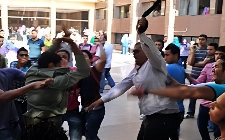 شاب يفقد حياته بطعنة قاتلة في مشاجرة دامية أمام بيت الوطن بالتجمع الأول