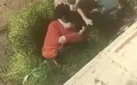 فيديو صادم في الجمالية: رجل يعتدي على سيدة بالضرب أمام منزلها وسط صرخاتها واستغاثاتها