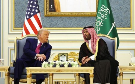 قمة تاريخية بين السعودية وأمريكا في قصر اليمامة بالرياض