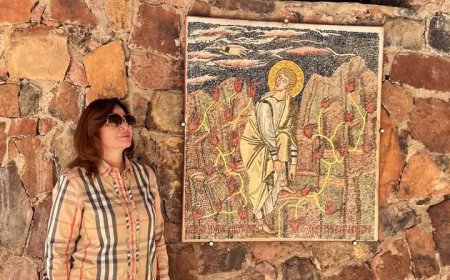 إلهام شاهين توثق زيارتها لسانت كاترين: الوادي المقدس ينتظر زواره من كل أنحاء العالم