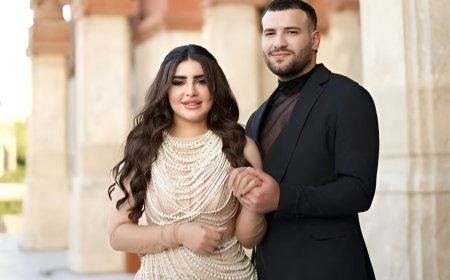 مسلم يحتفل بزفافه على فتاة من خارج الوسط الفني
