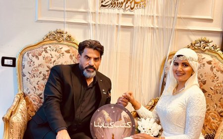 عقد قران الكابتن حسن العزازي بطل العالم في الفروسية على الدكتورة هند عزازي