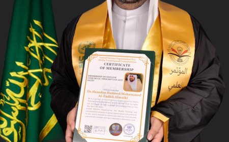 الدكتور حمدان الفضلي يُعيّن سفيرًا وعضوًا دائمًا بمنظمة الأمم المتحدة للتدريب والإعلام UN MTC