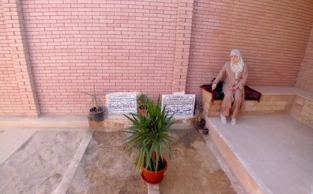 شمس البارودي تزور قبر ابنها الراحل عبد الله في ذكرى ميلاده وتنشر صورًا خاصة