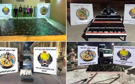 المتحدث العسكرى: قوات حرس الحدود تواصل جهودها المكثفة على كافة الإتجاهات الإستراتيجية للدولة