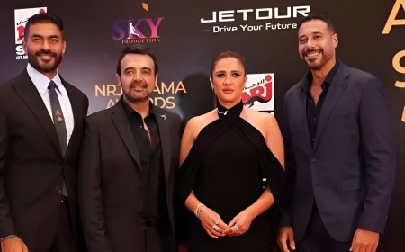 تكريم ياسمين عبد العزيز وصناع مسلسل «وتقابل حبيب» في حفل جوائز كأس إنرجي للدراما