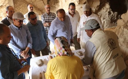 اكتشاف 3 مقابر جديدة من عصر الدولة الحديثة في الأقصر