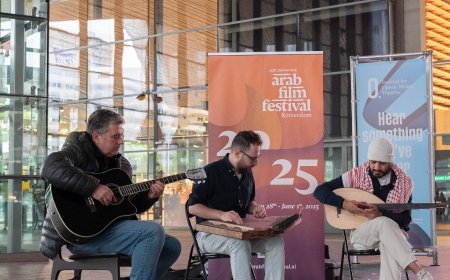 روتردام تحتفي بالمهرجان العربي الـ25 بفلاش موب موسيقي