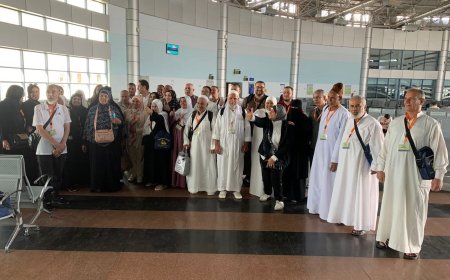 وصول آخر رحلات الحج السياحي البري إلى السعودية لموسم 1446 هـ