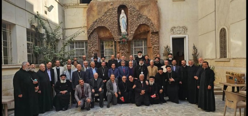 «المسيح يحبكم ويبارك أيديكم».. تهنئة من اتحاد شباب الأقباط في روما ومجلس كنائس مصر لعمال الوطن