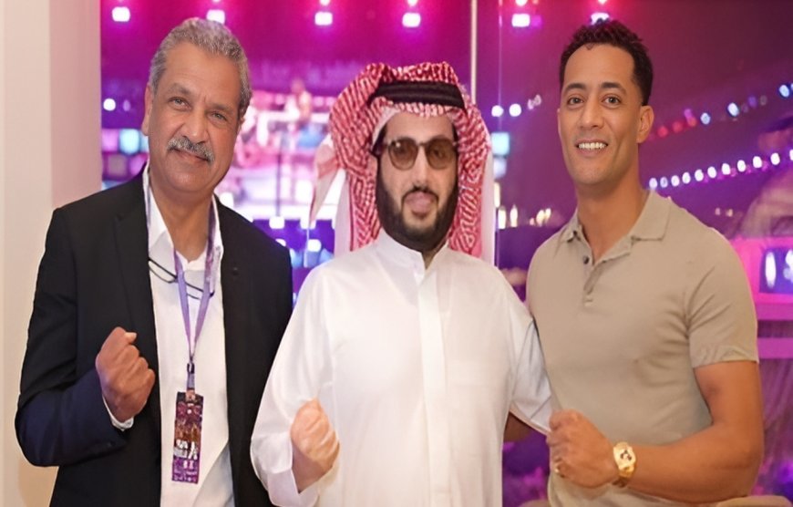 لقاء غامض بين محمد رمضان وتركي آل الشيخ في الرياض يشعل التكهنات حول تعاون فني محتمل