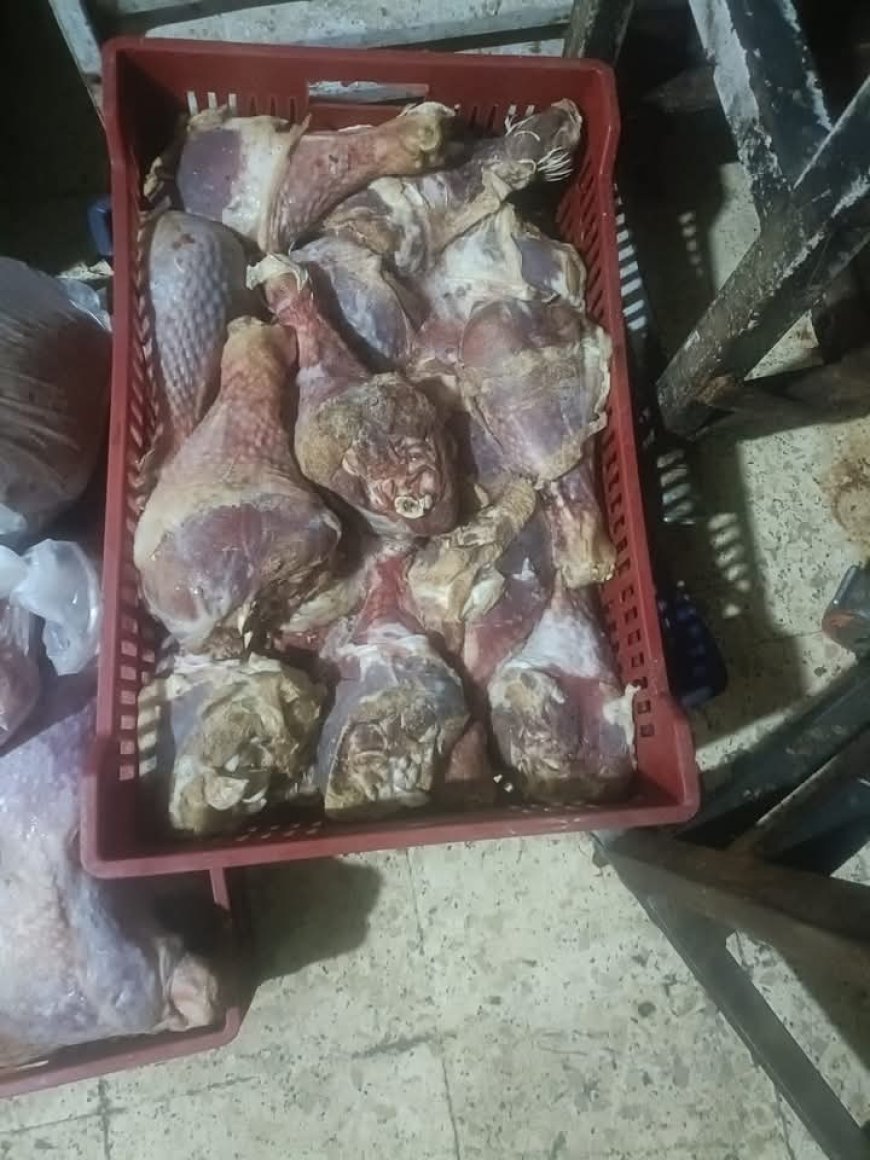 محافظة الجيزة تضبط 18.5 طن من اللحوم الفاسدة والأطعمة غير صالحة للاستهلاك الآدمي