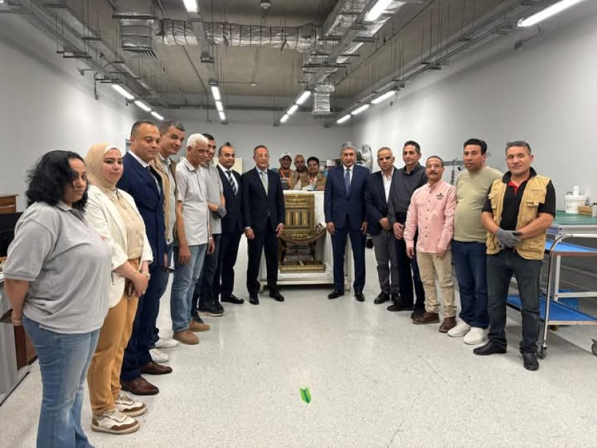 المتحف المصري الكبير يستقبل 163 قطعة من كنوز توت عنخ آمون استعدادًا للافتتاح الرسمي